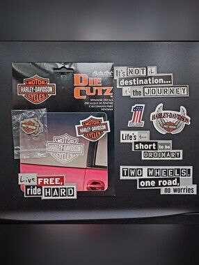 Harley-Davidson Window Decal And Magnetic Stickers